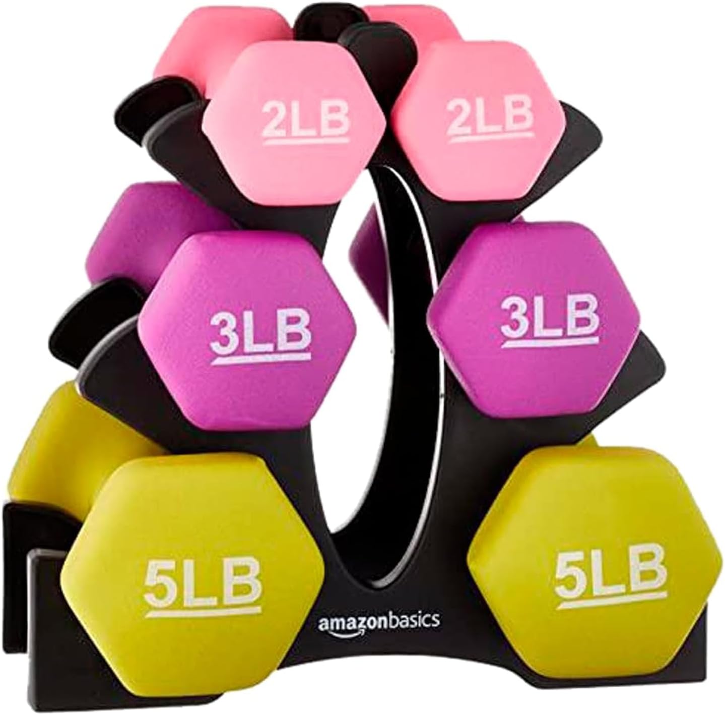 Amazon Basics Neoprene Dumbbells