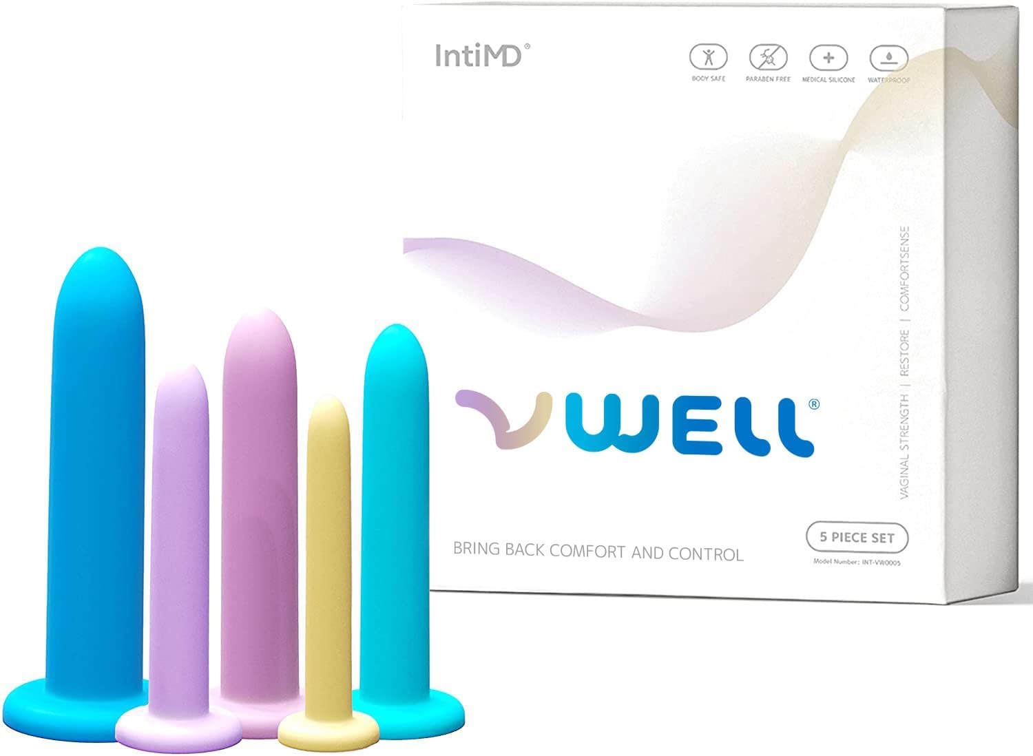 VWELL Silicone Wand Set (5-Piece)